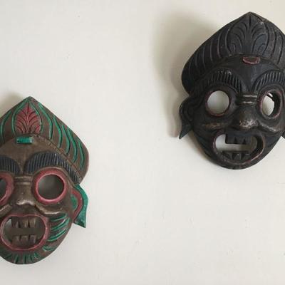 Wooden Masks 