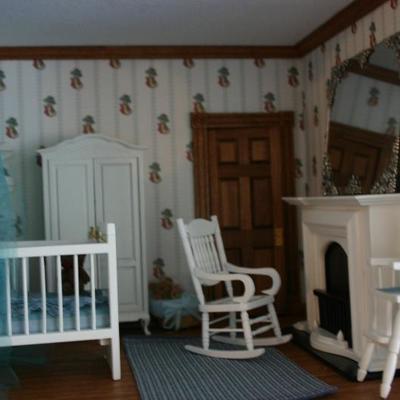 Miniature Baby's Room
  http://www.ctonlineauctions.com/detail.asp?id=682974