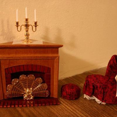  Miniature Old Timey Guest Room 
 http://www.ctonlineauctions.com/detail.asp?id=682972