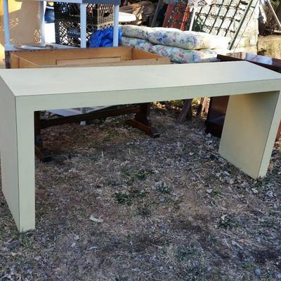 contemporary sofa table console
