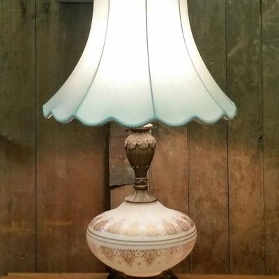 French lamp with nightlight base
