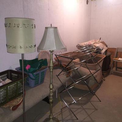 modern/contemporary floor lamps like new