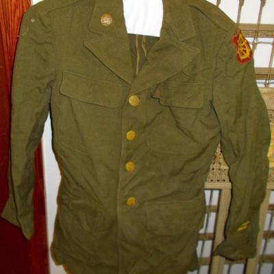 WWII army jacket $55