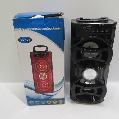 Mini bluetooth speaker model QS-109