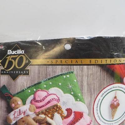 Bucilla 150th anniversary special edition with pat ...