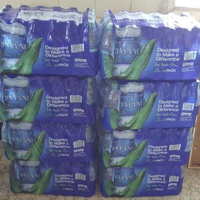 NPT076 Eight Cases of Dasani Bottled Water
