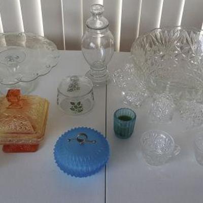 NPT025 Vintage Carnival Glass and More!
