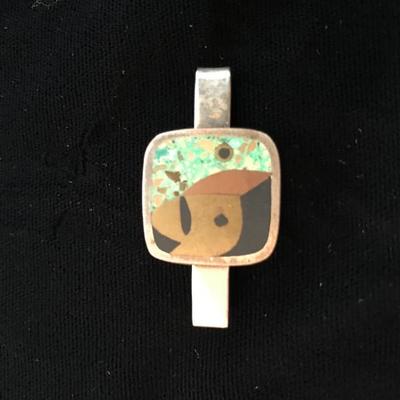Vintage 1950â€™s MexicanInlaid .925 Money Clip
$60