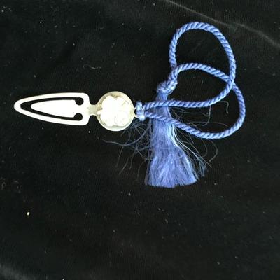 .925 Book Mark w/ Four Leaf Clover Detail  $18