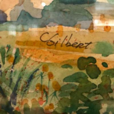 Christine Gilbert (signature detail)