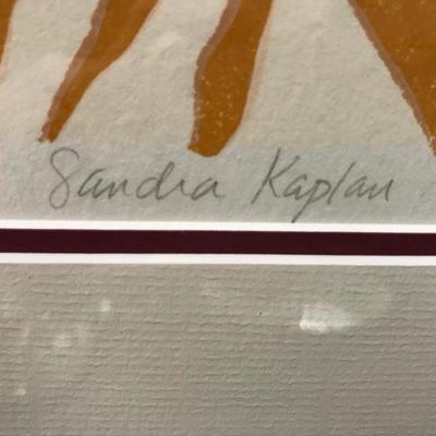 Sandra Kaplan (signature detail)