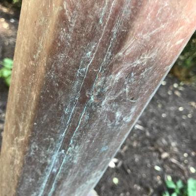 Bird Bath (patina detail)