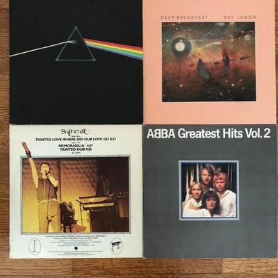 Pink Floyd $40
Ray Lynch $4
Soft Cell $4
ABBA $4