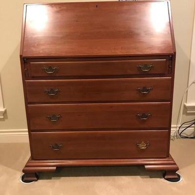 Solid Cherry Drop Front Desk Mobry Hill Collection by Mount Airy (34â€w x 42â€h x 20â€d)
$750