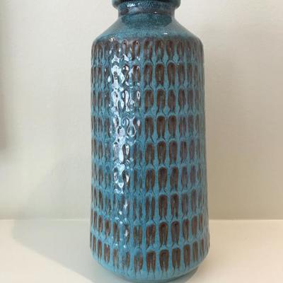 West Elm MCM Style Pottery Vase (13.5â€h)  $80