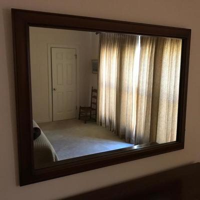Solid Cherry Frame Mirror Mobry Hill Collection by Mount Airy (48â€x 36â€ overall)
$200