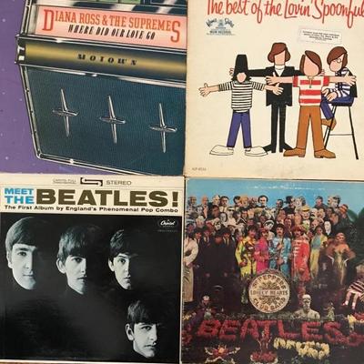 Diana Ross $4
Lovinâ€™ Spoonful $4
Beatles $20 ea