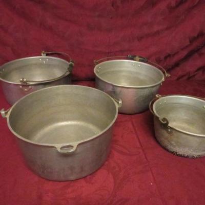 Vintage cookware larger pots and pans