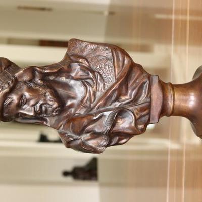 33) Bronze Bust of Arab Man
Size: 13.5 Inches High x 6 Inches Wide x 4.5 Inches Deep
Asking Price: $395
