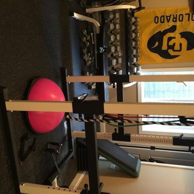 Weight Set on Stand   $600.00 