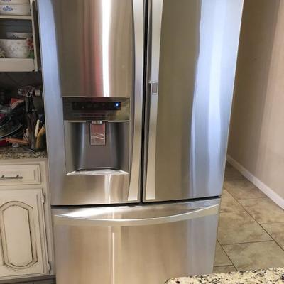 Kenmore Elite stainless-steel refrigerator