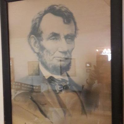 Abraham Lincoln Chrono Lithograph