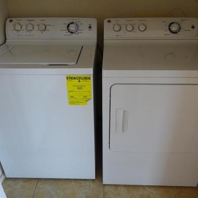 GW 3 year old washer and dryer