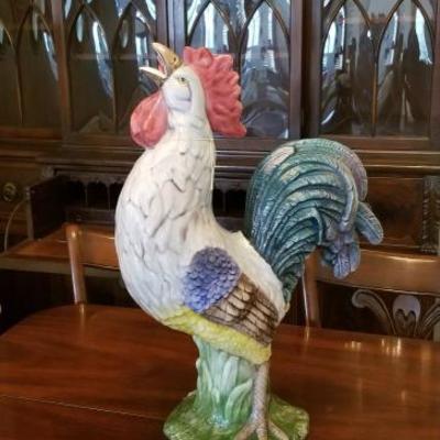 Vietri Italy Tall Hand-Painted Rooster