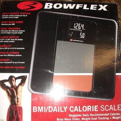 Bowflex Caloric and BMI Scale