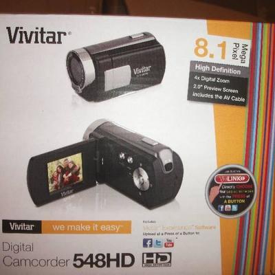 Vivitar DVR 548HD 8.1MP Digital Camcorder