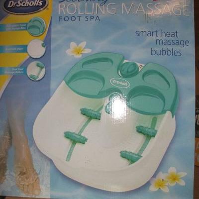 Dr. Scholls Soothing Rolling Massage Foot Spa