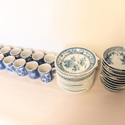 Chinese bowls and plates