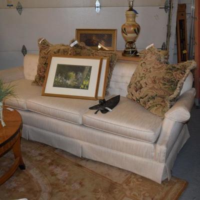 Sofa upholstered