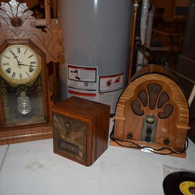Vintage clock & radios