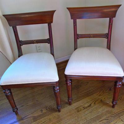 Maitland Smith Chippendale style side chairs $250 each