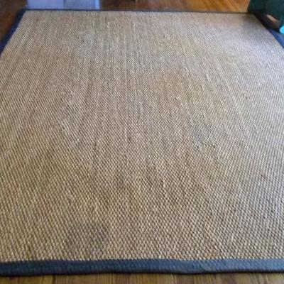 Straw rug $100
8 X 10'