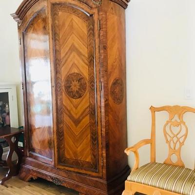 Stunning ‘Narnia’ armoire - incredible shelves all the way to the top 