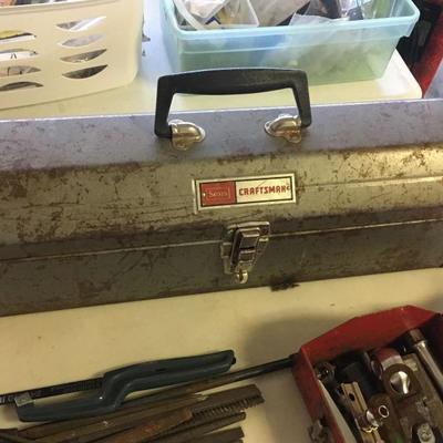 vintage craftsman tool box 
