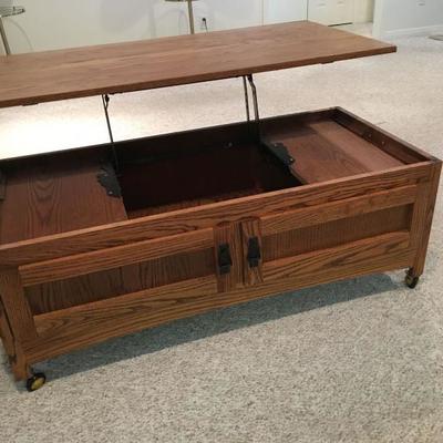lift top coffee table 