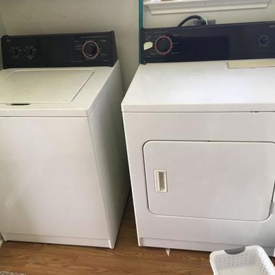roper washer and dryer set