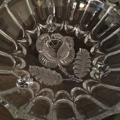 etched glass bowl