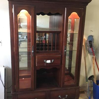 beautiful china cabinet 