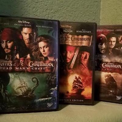 Pirates of the Caribbean DVDs and TONS more!