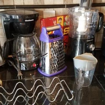 Coffee Maker and Food Processor