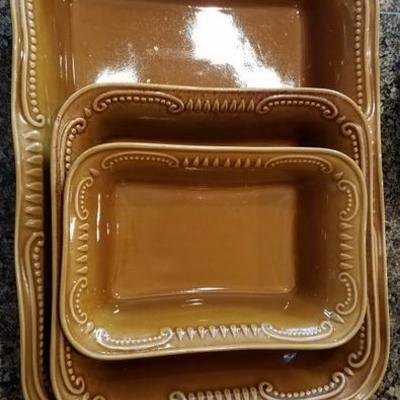 Amber Ceramic Bakeware