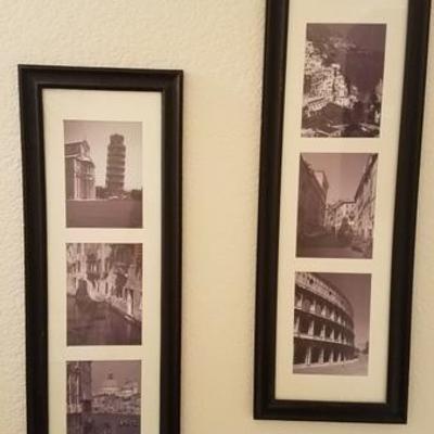 Black/White European Framed Photos
