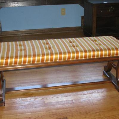 front of the bed or hallway bench