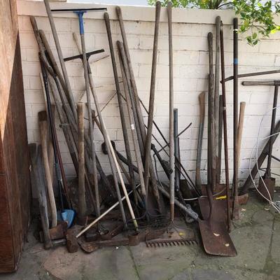 Old garden tools 