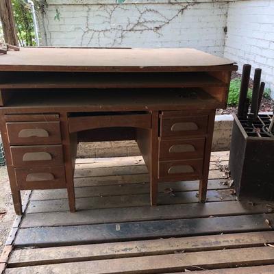 Old drafting desk 