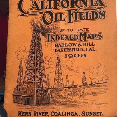 Oil field vintage pamphlet 